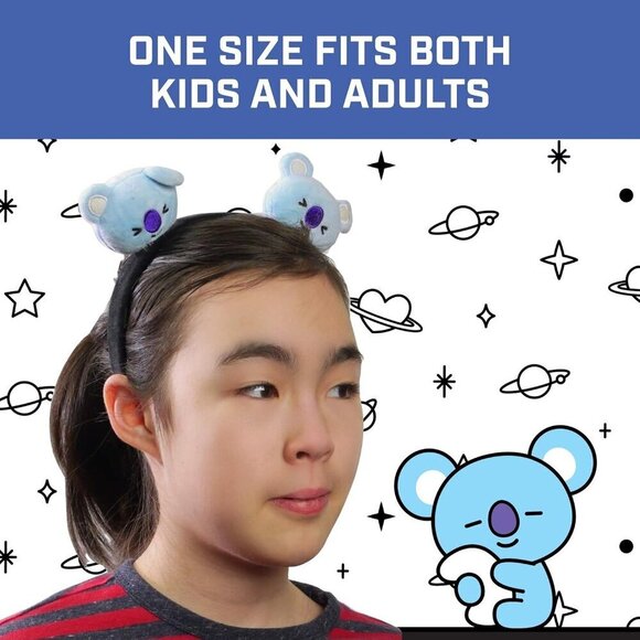 Women's Plush Headband KOYA 3D Cute Fashion Accessories for Adults - Picture 3 of 7